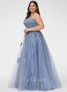 Snow Ball Dance Dresses, Plus Size Prom Outfits, Tulle Floor-length Gown For Debutante Ball, Floor-length Tulle Gown For Debutante Ball, Quinceanera Floor-length Gown With Tulle Skirt, Floor-length Tulle Gown For Quinceanera, Quinceanera Tulle Floor-length Gown, Homecoming Tulle Gown With Sweep Train, Chubby Prom Dresses