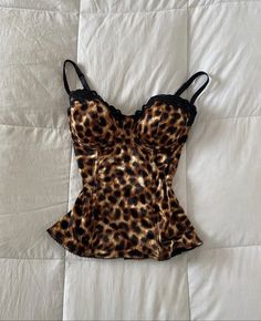 Leopard Print Outfits, 2000s Fashion Outfits, Fire Fits, Foto Ideas Instagram, Pretty Lingerie, Swag Outfits, Cute Tops, Aesthetic Clothes