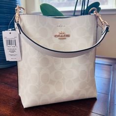 Questions? Leave A Comment Below! Coach Signature Mollie Bucket Bag Ca582. Nwt $398. Product Details Signature Coated Canvas And Smooth Leather Center Zip Compartment Snap Closure Detachable Handle With 6 3/4" Drop Detachable Strap With 22" Drop For Shoulder Or Crossbody Wear 8" (L) X 8 1/2" (H) X 4" (W) Style No. Ca582 White Everyday Bag With Handle Drop, White Double Handle Shoulder Bag For On-the-go, White Top Handle Bucket Bag For Travel, Luxury White Bags With Handle Drop, Luxury White Bags For Errands, White Crossbody Bucket Bag For On-the-go, White Rectangular Shoulder Bag With Dust Bag, White Tote Bag With Handle Drop, Luxury White Bag For Everyday Use