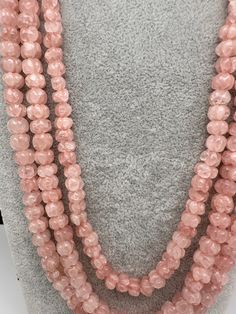 Pink pumpkin Beads Only Neckalce no earringsColor : GoldenSize : Necklace Length : 24 Inches Approx; 925 CtStones : Cherry Quartz Antique Necklace Victorian, Pumpkin Beads, Beads Fashion, Pumpkin Bead, Pink Pumpkin, Real Pearl Necklace, Cherry Quartz, Fashion Beads, Pink Pumpkins