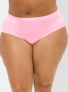 Matching style(s): Search 41055240 FIT Mid rise. Medium coverage. MATERIALS + CARE Microfiber knit fabric. . 81% nylon, 19% spandex. . Machine wash cold. Dry flat. Imported. DETAILS Elastic waistband. . Keyhole detail at back. . The best plus size women's shine microfiber mid rise cheeky keyhole back panty panties in cotton candy made of microfiber. Torrid is your destination for the freshest spring and summer styles. Pink Smoothing Brief Bottoms, Stretch Swimwear With Wide Waistband, Pink Nylon Bottoms With Elastic Waistband, Pink Stretch Short Bottoms, Pink Stretch Bottoms Shorts, Pink Stretch Brief Bottoms, Pink Stretch Seamless Bottoms, Pink Stretch Swimwear With High-cut Leg, Pink High-cut Leg Stretch Swimwear