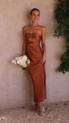 Weeding Guest Dress, Nude Silk Dress, Nude Formal Dress, Cocktail Dresses For Weddings, Beach Wedding Guest Attire, Nude Color Dress, Weddings 2024, Beach Formal, Formal Wedding Attire