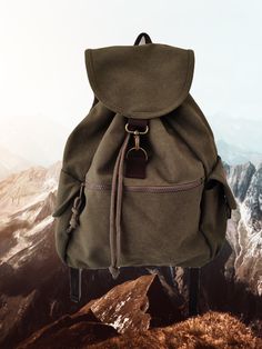 The vintage backpack is your must-have for your trip into the unknown. Pack your adventure gear and off you go. 30x36x16cm Brass applications | Side pockets | Front pocket with zip | Inside zip pocket | Padded, adjustable shoulder straps | Washed canvas | Drawstring closure | Carrying handle | Volume: approx. 18 liters Warrior Ring, Into The Unknown, Vintage Backpacks, Adventure Gear, Canvas Backpack, The Unknown, Style Expert, Backpack Purse, The Vintage