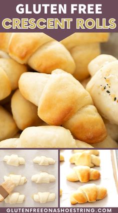 gluten - free crescent rolls are the perfect snack for any occasion