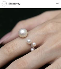 Natural Pearl Jewelry, Jewelry Design Drawing, Gold Rings Fashion, Magical Jewelry, Jewels Rings, Girly Accessories, Classy Jewelry, Day By Day