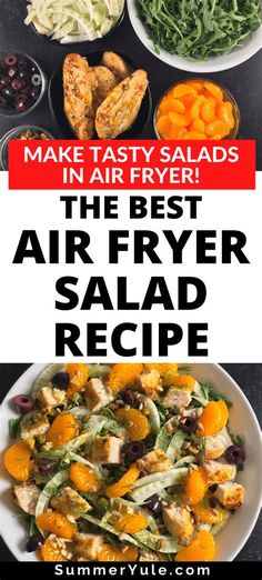 the best air fryer salad recipe