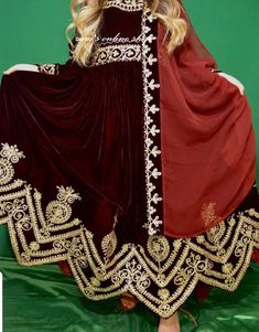 afghan kuchi traditional wedding drees is made of good quality long lasting fabric. Traditionally such Afghanistan Persian Pashtun new design frocks are used as bridal dress. Most of girls also like and recommend such dresses for wedding, Nikkah and Mehndi night events. The dress measurements are kept average. If you need this frock in exact measurements you need, then please send us measurements which best fit on your body Wedding Nikkah, Embroidered Products, Mehndi Night, Afghan Fashion, Unique Embroidery, Dresses For Wedding, Dress Measurements, Traditional Dress, Handmade Dresses