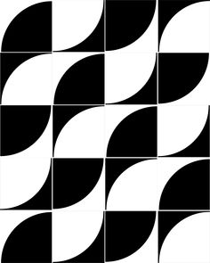 an abstract black and white pattern with wavy lines