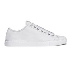 Women's Low Top Sneaker in White Canvas - Nothing New Sneaker Trend, Chic Sneakers, Nothing New, The Right Stuff, Kate Bosworth, Socks Sneakers, Lightweight Sneakers, Black High Tops, Trending Sneakers