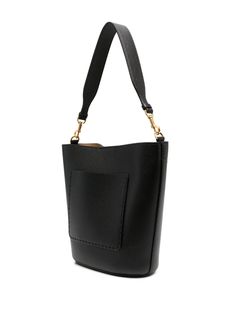 McGraw embossed-logo bucket bag from TORY BURCH featuring pebbled texture, embossed logo to the front, internal slip pocket, main compartment, gold-tone hardware, black, calf leather, detachable top handle and detachable shoulder strap. Size Info UNI Color Detail Black Made In Philippines Material Outer: Calf Leather 100%, Metal 100% Season One Fall-Winter Season Two Fall-Winter Product bags.. Brand Tory Burch Size And Fit Black Bucket Hat, Black Bucket, Crossbody Tote Bag, Moon Boots, Tory Burch Bag, Crossbody Tote, Leather Pouch, Embossed Logo, Hobo Bag