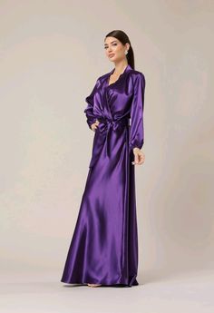 Satin Dress Purple, Dress Bridesmaid Satin, Long Sleeve Wedding Guest Dress, Bridesmaid Dress Long Sleeve, Sleeve Wedding Guest Dress, Bridesmaid Satin Dresses, Long Sleeve Satin Dress, Bridesmaid Satin, Nora Fatehi