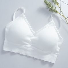 Brand Name: ECMLNOrigin: CN(Origin)Pattern Type: SolidColor Style: Natural ColorMaterial: PolyesterModel Number: E-A1147-JTTObscene Picture: NoSexually Suggestive: No Women Gathering, Coffee Fashion, Crop Top Bra, Orange Fashion, Yellow Fashion, Streetwear Women, Bra Styles, Bra Women, Bra Lingerie