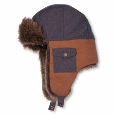 DICKIES BLUE / BROWN TROUT CREEK TRAPPER HAT   Features: Faux fur lined, Corduroy flaps and Pocket One size fits most - Intended for age 14+ Waterresistant, Windproof and Weatherproof shell Free Shipping!! Thanks for Looking ELITE WAREHOUSE TERMS & CONDITIONS What we sell We mainly deal in "open box" items.  These are generally store returns from box stores or on-line stores, shelf pulls or box damaged items.  We define these in a number of different ways. "Open Box" = any item that we have had Trapper Hat Men, Wash Baseball Cap, Russian Hat, Mens Fedora, Fedora Hat Men, Straw Fedora Hat, Trapper Hat, Sheepskin Jacket, Brown Trout