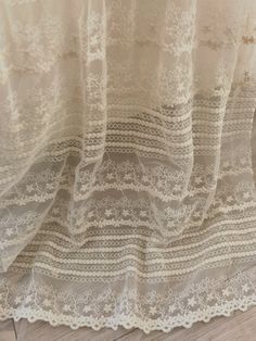 Color:cream The color of the real object is slightly yellow than that of the picture, it is beige ivory Price:1 Yard Price 1Yard=91CM ivory Lace fabric, Embroidered tulle lace fabric, vintage style lace fabric, curtain fabric, embroidered mesh laces with dot daisy flowers Can be used to make shirt, skirt, curtains, tablecloth dress,household act the role ofing is tasted, diy etc My store links： https://www.etsy.com/shop/FionaLace?ref=simple-shop-header-name&listing_id=919538968 Similar product l Tablecloth Dress, Wedding Dress Sewing, Mesh Embroidery, Sewing Wedding Dress, Fabric Curtain, Lace Fabrics, For Wedding Dress, Embroidered Tulle, Daisy Flowers