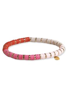 Add a pop of color to any outfit with our Ink & Alloy Pretty Pink Bracelet. With shades of pink in a beaded design, this bracelet is sure to make a statement. Elevate your style and have some fun with this quirky addition to your jewelry collection. Pop Of Color, Shades Of Pink, Pink Bracelet, Pretty Pink, Have Some Fun, Elevate Your Style, Some Fun, Pretty In Pink, Your Style