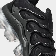 Suede or leather or textile upper delivers durability and sleek style.Bootie construction provides a snug and secure fit.Revolutionary VaporMax Air sole for soft, lightweight responsiveness.Durable rubber outsole.Rubber pods on the outsole in high-wear areas for enhanced durability.Integrated lugs provide aggressive traction.The Nike Air VaporMax Plus SE is imported.Over 7 years in the making, the Women's Nike Air VaporMax Plus SE Running Shoes are a transcendent revolution. Completely transform Nike Mesh Sneakers With Translucent Outsole, Custom Lace-up Sneakers With Air Cushioning For Streetwear, Lace-up Basketball Shoes With Translucent Outsole, Nike Dynamic Lace-up Sneakers, Nike Custom Sneakers With Translucent Outsole, Modern Custom Lace-up Sneakers With Air Max Cushioning, Modern Lace-up Sneakers With Air Cushioning, Nike Leather High-top Sneakers With Air Max Cushioning, Nike Leather High-top Sneakers With Air Max