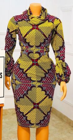 African Dress Patterns, Ankara Material, Dress Ankara, Short African Dresses, Best African Dresses, African Print Dress Designs