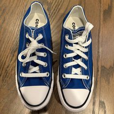 Brand New With Box Snorkel Blue Low Top Converse Size 6 Women’s Blue Converse Low Tops, Low Rise Converse, Snorkel Blue, Low Top Converse, Converse Low, Converse Low Tops, Blue Converse, Nice Clothes, Dream Lifestyle