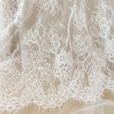 Super exquisite and fine embroidery Alencon lace fabric in ivory color, dense and delicate embroidery Width is about 125cm , price is for one piece at 3 yards long Gorgesou for wedding accessories, bridal headpiece, flower boutique , dance costumes beading . my shop link: http://www.etsy.com/shop/lacetime ------------------------------------------------------ ---------------------------------------------------------------- ------------------------------------------------------------------------- Headpiece Flower, Fine Embroidery, Flower Boutique, Couture Wedding Gowns, Delicate Embroidery, Alencon Lace, Bridal Hair Flowers, Wedding Dress Fabrics, Ivory Bridal