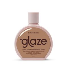 NEW at Target! Glaze's one step, conditioning gloss formula is enriched with super nourishing Babassu oil, formulated without harsh chemicals and packed with repairing conditioners for salon-worthy shine, naturally enhanced color and silky softness on both virgin and color treated hair, in just 10 minutes. BRILLIANT BRONDE is our dark blonde formula, designed for hair that sits somewhere between blonde and brunette ('cause why should you have to choose?). SuperGloss acts like a tinted moisturize Hair Glossing Before And After With Le Color By Loreal, Clear Gloss Hair Dye, Wella Hair Gloss, Oatmeal Hair Color, Glaze Hair Gloss, Brown Hair Gloss, Glossing Hair, Glaze Hair, Hair Glaze