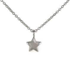 "Bright star, would I were stedfast as thou art—" John Keats c1819. Our Bright Star Pendant is a romantic modern take on the classic star design. Hand cast from sterling silver, it's crisp edges and domed surface has a sophisticated look. Handcrafted in NYC Sterling silver Star is 1/4" | 6.5mm diameter Nickel free Comes in a signature pouch with box Keep your sterling silver jewelry bright and shiny, by storing it in the ziploc bag it's shipped in! Purchase our favorite polishing cloth here. Ronan Astor, Vicious Prince, Star Hair Clips, Royal Elite Series, Royal Elite, John Keats, Star Hair, Bright Star, Dope Jewelry