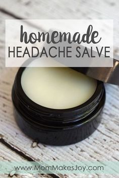 Headache Balm Recipe, Homemade Headache Remedies, How To Make Salves And Balms, Ouroboros Alchemy, Healing Balm Recipe, Headache Salve, Homemade Salve Recipes, Menthol Rub, Balms And Salves