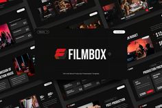 Filmbox - Film And Movie Production Keynote Incl. film & cinema - Envato