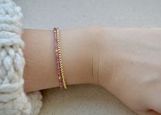 This tiny pink tourmaline beaded bracelet with gold plated hematite beads is a perfect bridesmaid gift or Christmas present for Her. These dainty minimalist beaded 2mm gemstone bracelets look amazing together. . ❗️Sign up to our Newsletter and get 15% OFF your order (copy this link to browser search) - https://forms.gle/R74xLdL1MSmC9Apn6 ❗️ . If you need to buy two bracelets with different length feel free to write me a message, all bracelets are made to order so I can personalize everything you Dainty Yellow Gold Beaded Bracelets In 14k Gold Filled, Dainty Faceted Beaded Bracelets For Everyday Wear, Dainty Handmade Gold Beaded Bracelets, Dainty Beaded Bracelets With Faceted Beads, 14k Gold-filled Yellow Gold Beaded Bracelets, Dainty Faceted Beaded Bracelets, Dainty Gold Beaded Bracelets, Adjustable Tiny Beads Gold-plated Jewelry, Gold Dainty Bracelet With Faceted Beads