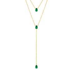 We are so in love with this emerald lariat necklace set.. This is a 2 in 1 necklace attached together Featuring simulated emeralds set on a silver gold plated chain measuring 16-18 inches in the length around the neck Sku GAN0315 2 In 1 Necklace, So In Love, Lariat Necklace, Gold Plated Chains, Necklace Set, Silver Gold, In Love, Emerald, Gold Plate