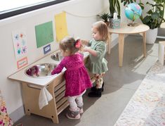 Exploration through Practical Life activities. The Dish Washing Stations and Sensory Tables are designed to promote learning through exploration and repetition in the classroom and at home. Engaging in Practical Life activities like washing dishes can empower children to actively participate in their community, which fosters a sense of purpose and motivation.You can customize these stations to meet your needs from two different height options and the choice between plastic tubs or metal bowls fo Sensory Stations, Sensory Tables, Shelf Bar, Metal Bowls, Reggio Emilia Approach, Montessori Environment, Life Activities, Practical Life Activities, Hand Washing Station