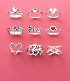 Love Script, James Avery, Nail Accessories, Dillard's, Beautiful Nails, Clothing Accessories, Nails, Ring, Hair