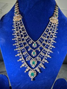 Stylish Diamond Necklace in 18K Gold with Color Stones - 1-DN13207 - in 158.701 Grams for USD $25,850.00 USD. 
Made in India by Totaram Jewelers Online this product is in Gold - 18 Karat Gold  & is an excellent gift for Adult - Women. Ships fully insured with secured guaranteed delivery for free with your order over $250 from New Jersey USA & comes with 30 days exchange policy. Exquisite Diamond Necklace, 22k Gold Chain, 22k Gold Bracelet, Gold Arm Cuff, Toes Ring Silver, 22k Gold Bangles, Baby Gold Rings, Temple Jewellery Earrings, 22k Gold Earrings