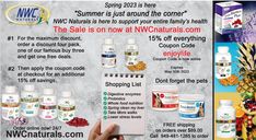 Spring 2023 is here, and the BIG sale starts now at nwcnaturals.com! Save 15% on all your NWC Naturals favorites until May 30, 2023. Plus get free shipping on all orders over $89.00. For the maximum discount: The big sale starts now with spring cleaning for your liver and kidneys Transfer-Tox™ contains milk thistle and Read More The post <a href="https://nwcnaturals.com/blog/sp... Liver Detoxification, New Fruit, Milk Thistle, Digestive Enzymes, Family Health, Start Now