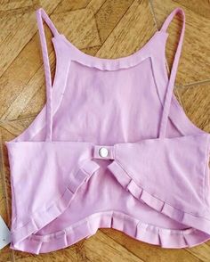 Pink Summer Dress Aesthetic, Baby Clothes Patterns, Fashionista Clothes, Diy Sewing Clothes, Fashion Attire, Indian Fashion Dresses, Pink Top, Fashion Sewing