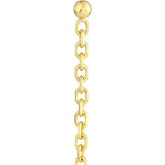 Savor the essence of true artisanship with the exquisite allure of our 50/50 Cable Chain Front-to-Back Earrings, a true masterpiece crafted for the connoisseur of fine jewelry. These earrings exist in that delightful space between a hoop and a huggie, offering a unique and fashionable twist to your earring collection. Crafted in 14K yellow gold, these earrings redefine elegance and style.Experience the allure of their delicate design, featuring a 50/50 cable chain that gracefully drapes from you Elegant Recycled Gold Dangle Jewelry, Formal Yellow Gold Plated Linear Earrings, Recycled Yellow Gold Dangle Jewelry, Luxury 14k Gold Round Linear Earrings, Luxury Gold-plated Linear Earrings, Luxury Yellow Gold Plated Linear Earrings, Luxury 14k Yellow Gold Linear Earrings, Anniversary Yellow Gold Linear Earrings, Classic Gold Earrings In Recycled Gold