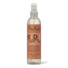 SheaMoisture Coconut and Hibiscus Kids Detangler is a mild, moisture-rich treatment that conditions, detangles, and restores shine in kids with thick, unruly hair. Moisturizing Hair Oil, Drugstore Hair Products, Kids Curly Hairstyles, Slippery Elm, Unruly Hair, Hair Frizz, Sally Beauty, Dull Hair, Hair Detangler