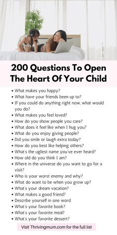 Uppfostra Barn, Disiplin Anak, 200 Questions, Kids Questions, Positive Affirmations For Kids, Mom Things, Parenting Knowledge, Education Positive, Affirmations For Kids