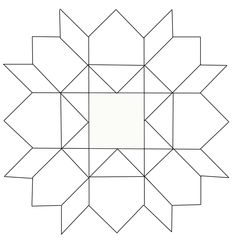 an image of a flower that is cut into squares