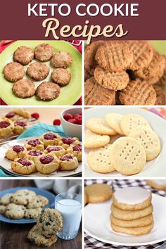 the ultimate keto cookie recipe roundup includes cookies, raspberries and other desserts