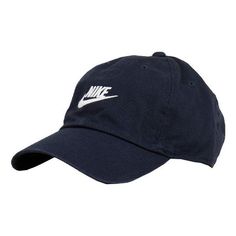 Nike Sportswear Heritage86 Futura Washed Cap 'Obsidian' 913011-451 Nike Sportswear, Nike