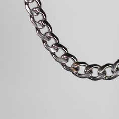 Classic cuban link chain Stainless steel 10mm width Metal Chain Link, Cuban Link Chain, Cuban Link, Metal Chain, Link Chain, Chain Link, Stainless Steel, Chain, Silver