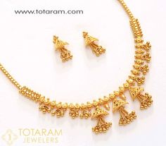 Gold Jewelry Design, Indian Gold Jewelry, 22k Gold Necklace, Temple Jewelry Necklace, Gold Necklace Indian, Gold Mangalsutra Designs, Gold Necklace Indian Bridal Jewelry, Gold Jewelry Stores, Gold Bride Jewelry