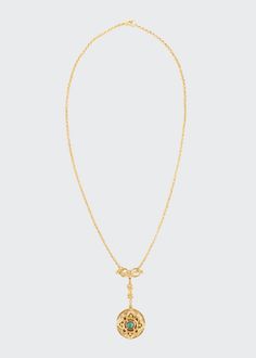 Ben-Amun Chain and Locket Necklace - Bergdorf Goodman Elegant Gold-plated Pendant Toggle Necklace, Elegant Gold Plated Pendant Toggle Necklace, Elegant Gold Plated Toggle Pendant Necklace, Gold-tone Necklace With Detachable Pendant For Formal Occasions, Elegant Gold Locket Necklace With Lobster Clasp, Gold-tone Chain Necklace With Detachable Pendant, Yellow Gold Pendant Toggle Necklace Gift, Gold Locket Necklace With Detachable Pendant For Formal Occasions, Gold Locket Necklace With Detachable Pendant For Formal Events