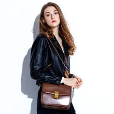 Free U.S. shipping. Style: Commuting , color:Brown, suite for season：Spring, Autumn, Winter ，Anniversary, Big Day, Engagement, Material Genuine Leather, Brown Flap Genuine Leather Square Shoulder Message Bag Shoulder Message, Winter Anniversary, Message Bag, Season Spring, Bag Sale, Big Day, Leather Shoulder Bag, Autumn Winter, On Sale