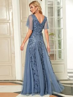 Vestido Longo Lantejoulas London | Aurea Dress