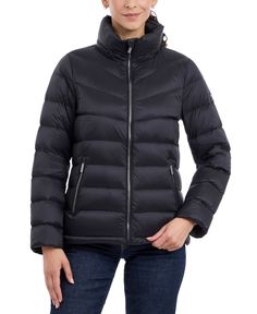 in stock Down Puffer Coat, Puffer Coat, Puffer, Pick Up, In Store, Buy Online, Michael Kors, Free Shipping, Black