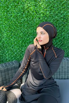 It is made of lycra swimsuit fabric. It is water repellent. It dries fast. Thanks to its lycra structure, it The post Remsa Performance Series Orange Burkini appeared first on Burkini Remsa. Functional Black Swimwear For Training, Black Swimwear For Workout With 4-way Stretch, Functional Black Swimwear For Yoga, Functional Black Training Swimwear, Sporty Stretch Swimwear With Moisture-wicking, Black Compressive Functional Swimwear, Sporty Stretch Moisture-wicking Swimwear, Black Breathable Athleisure Swimwear, Breathable Compression Nylon Swimwear