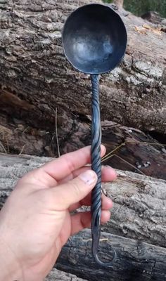 Handmade blacksmith camping soup dining ladle. Camping Soup, Tools And Equipment, Blacksmithing, Etsy Accessories, Camping, Electronic Accessories, Ships, Paper Party Supplies, Tools