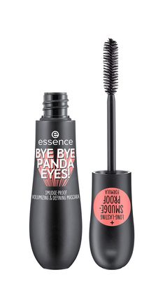 PRICES MAY VARY. SAY BYE BYE TO PANDA EYES! No more smudging or flaking here with this new essence tubing mascara. Get volumized and defined lashes without the mess! TUBING FORMULA: Unlike regular mascaras (which coat your lashes with pigment), tubing mascaras wrap each individual lash in water-resistant, tube-like enclosures. This means no smudging, flaking, or fading. REMOVES WITH WARM WATER: No makeup remover necessary! Instead of flaking or smudging throughout the day, these "tubes" slide of Bye Bye Panda Eyes, Lash Extension Mascara, Velour Lashes, Essence Makeup, Panda Eyes, Tubing Mascara, Best Lashes, Eye Mascara, Mascara Lashes