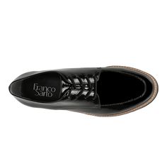 Women's Franco Sarto Charles Oxfords Shoes in Black Size 7 Medium Oxfords Shoes, Shoe Carnival, Franco Sarto, Womens Oxfords, Loafers For Women, Keds, Low Heels, Block Heels, Oxford Shoes